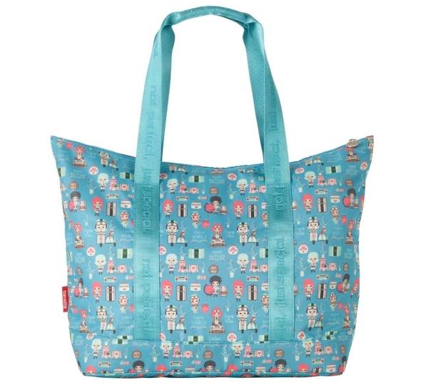 Travelite Lil Ledy Shopper Tuerkis alltagshelfer-shoppingbag