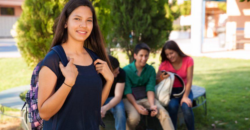 Trendiger Schulrucksack für Teenager