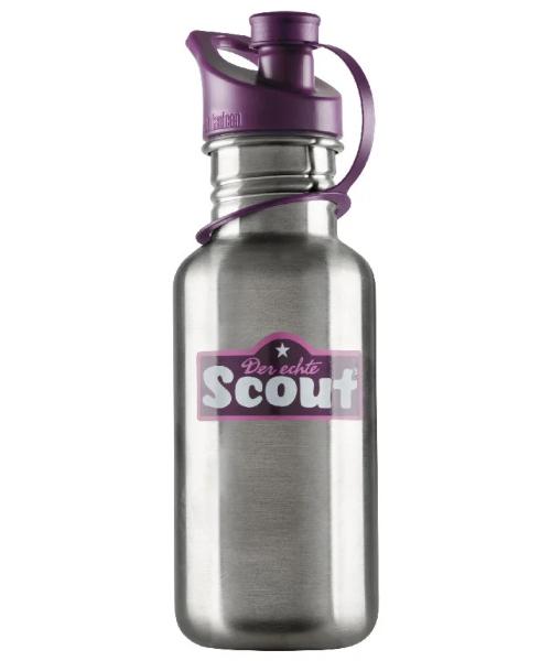 Scout Edelstahl-Trinkflasche Violett edelstahltrinkflaschen