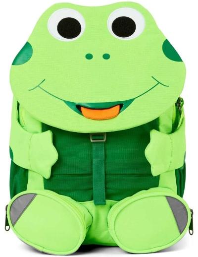 Affenzahn Großer Freund Kinderrucksack Frosch Neon - Originelle Rucksäcke für Kinder