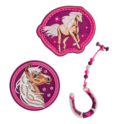 Scout Funny Snaps Set 3tlg Pink Horse