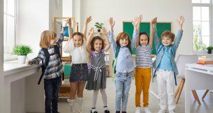 Schulranzen fuer grosse Kinder in der Grundschule