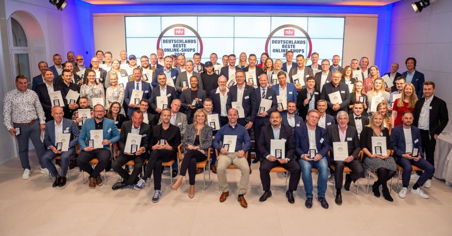 DISQ - ntv - Die Preisträger aus allen Kategorien der Online-Shops 2022 - die besten Onlineshops Deutschlands