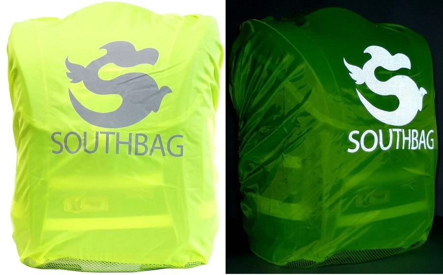 Southbag Regenhaube mit Reflektor Southbag | Schulranzen und Rucksäcke zu einem Volumen von ca. 26 Litern